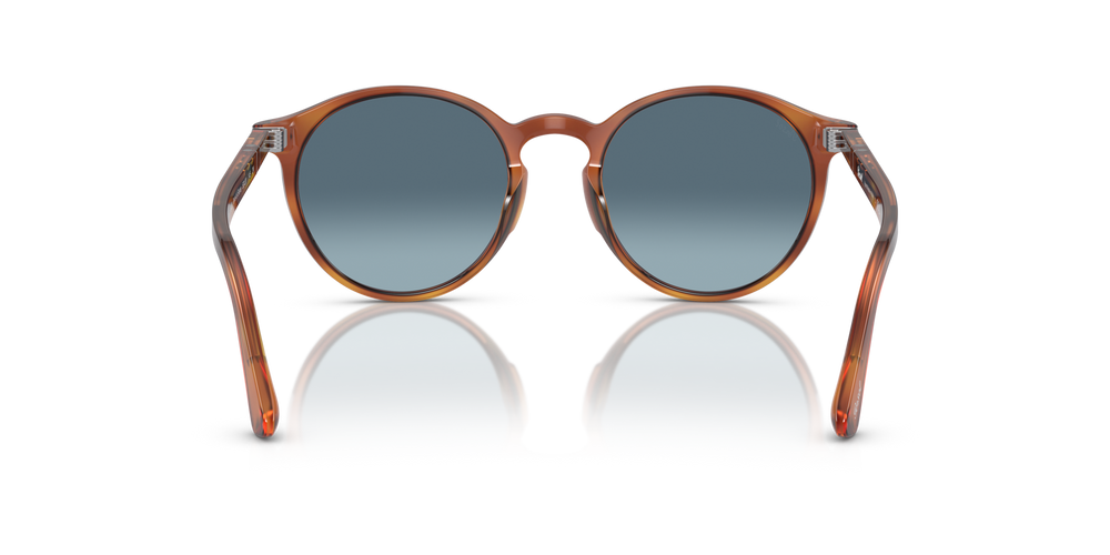 Persol PO3171S con Montatura Terra di Siena e Lenti Blu - Immagine 5