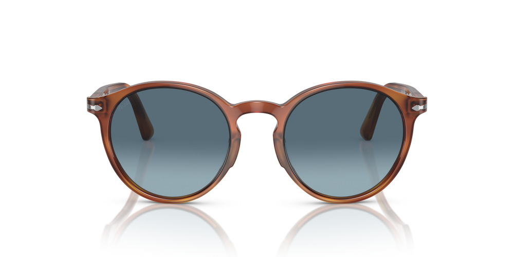 Persol PO3171S with Terra Di Siena Frame and Blue Lenses - Image 2