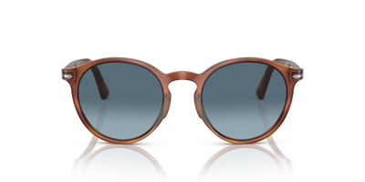 Persol PO3171S with Terra Di Siena Frame and Blue Lenses - Image 2