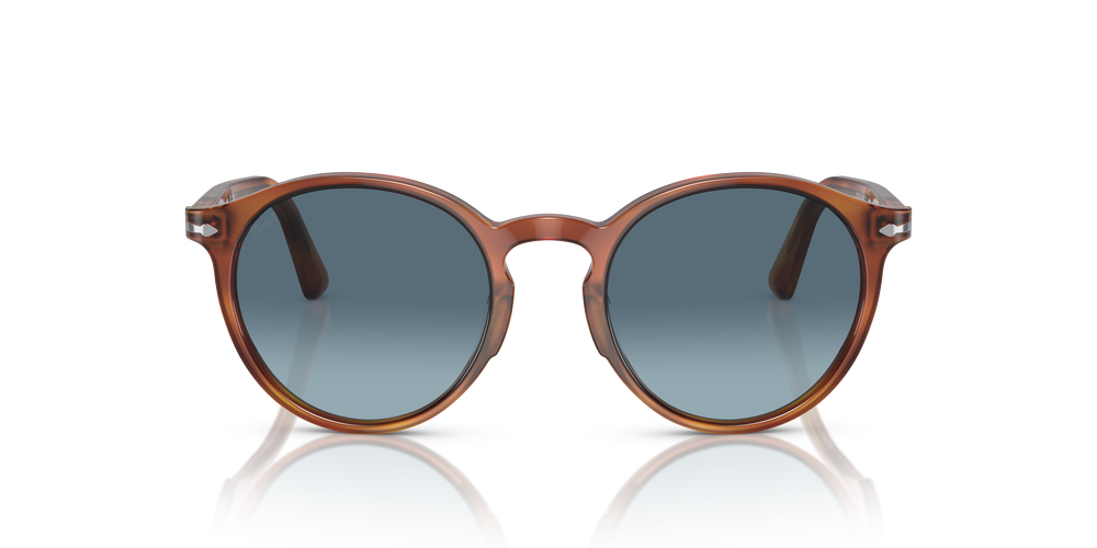 Persol PO3171S mit Terra Di Siena Gestell und Blau Gläsern - Bild 2