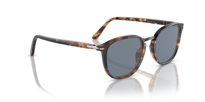 Persol PO3186S with Brown Frame and Blue Lenses - Image 3