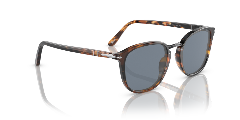 Persol PO3186S with Brown Frame and Blue Lenses | Persol® US