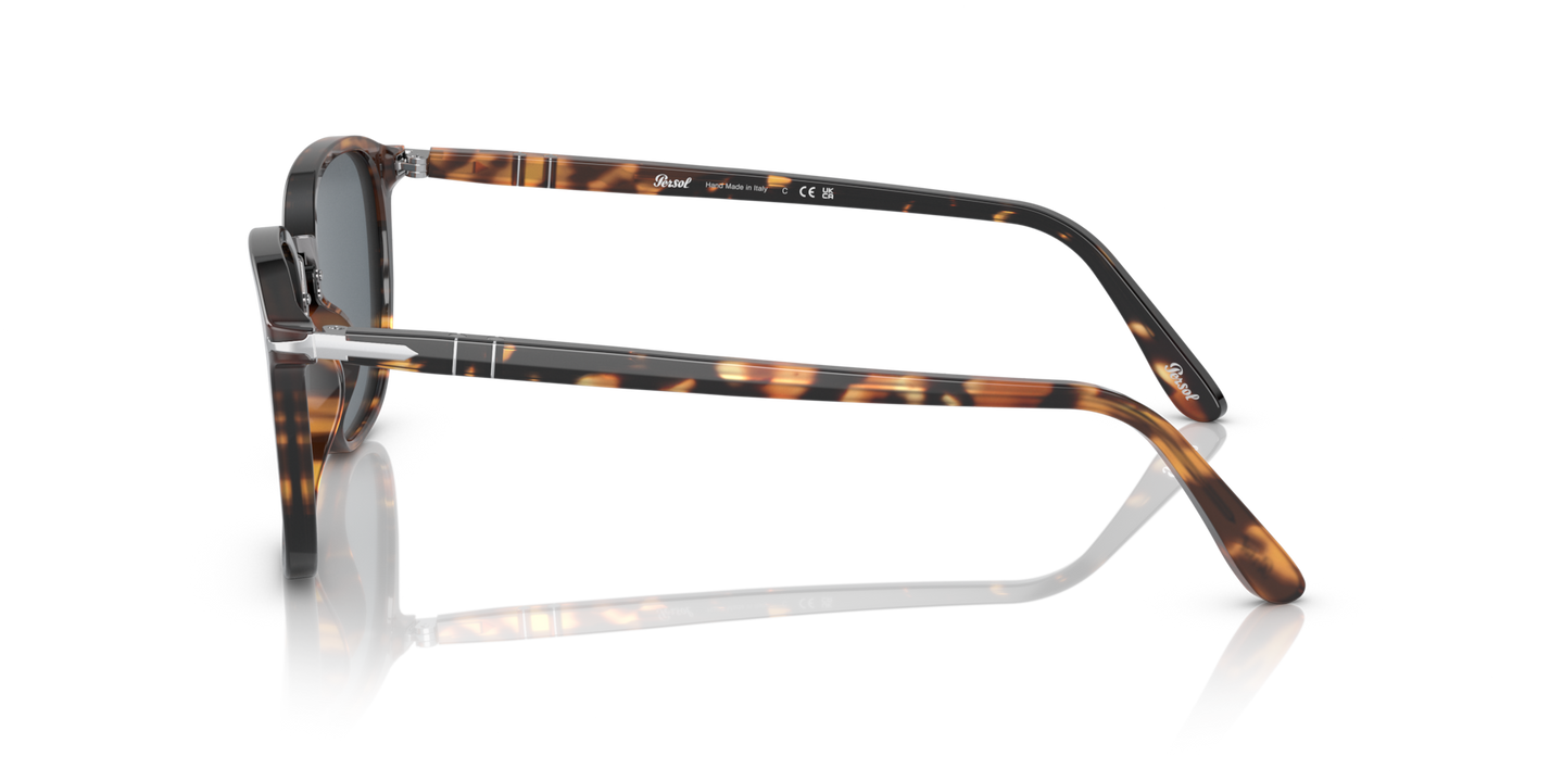 Persol PO3186S with Brown Frame and Blue Lenses | Persol® US