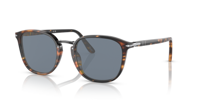 Persol PO3186S with Brown Frame and Blue Lenses - Image 1