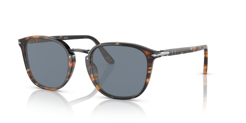 Persol PO3186S avec Monture Brun et Verres Bleu - Image 1