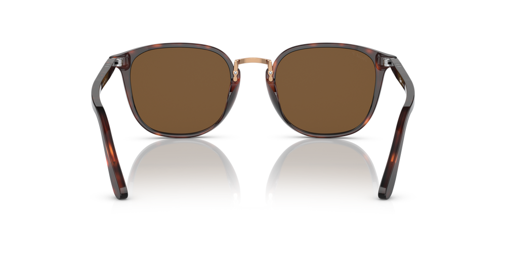 Persol PO3186S con Montatura Havana e Lenti Marrone - Immagine 4