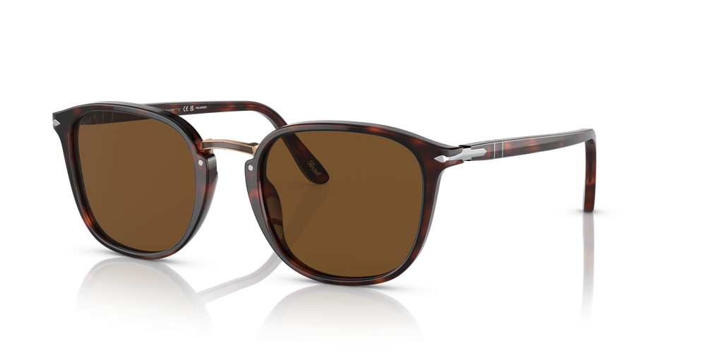 Persol PO3186S con Montatura Havana e Lenti Marrone - Immagine 1