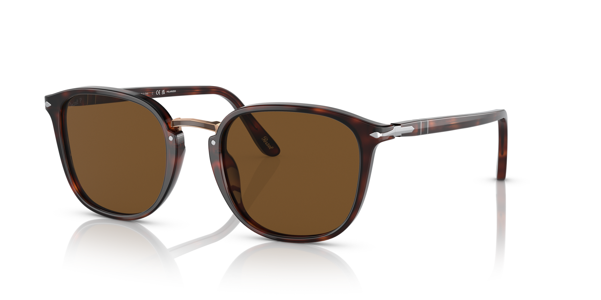 Persol PO3186S with Havana Frame and Brown Lenses | Persol® US