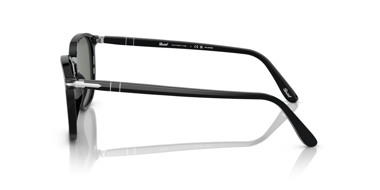 Persol PO3186S con Montatura Nero e Lenti Verde - Immagine 1