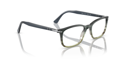 Persol PO3189V with Grey Striped Green Gradient Frame - Image 3