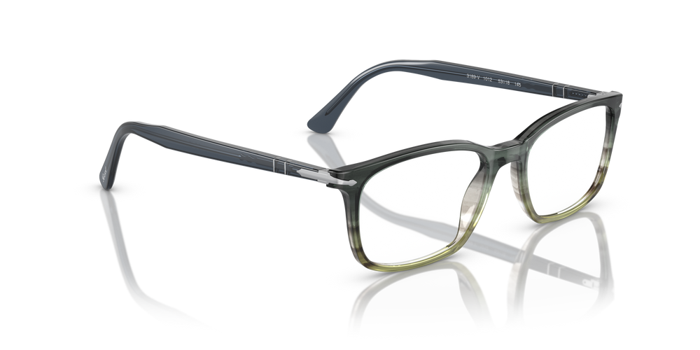Persol PO3189V with Grey Striped Green Gradient Frame - Image 3