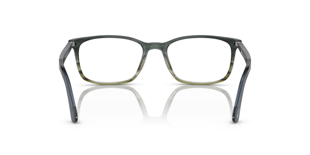 Persol PO3189V mit Gestell Grau gestreift Grün Verlaufstönung - Bild 5