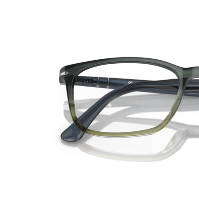 Persol PO3189V with Grey Striped Green Gradient Frame – Variant Image