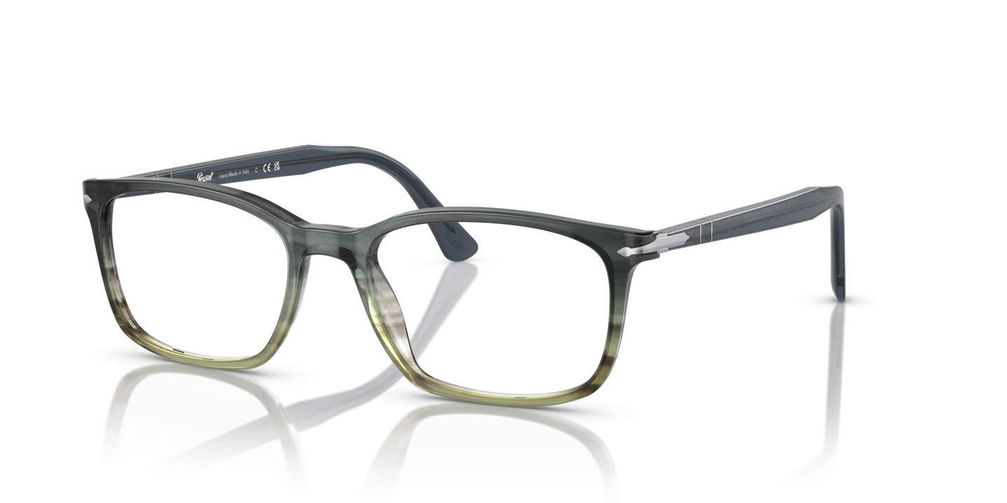 Persol PO3189V with Grey Striped Green Gradient Frame - Image 1