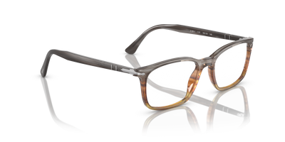 Persol PO3189V with Striped Grey/Gradient Brown Frame - Image 3