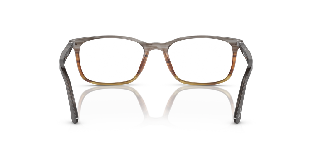 Persol PO3189V mit Gestell Grau gestreift/Braun Verlaufstönung - Bild 5