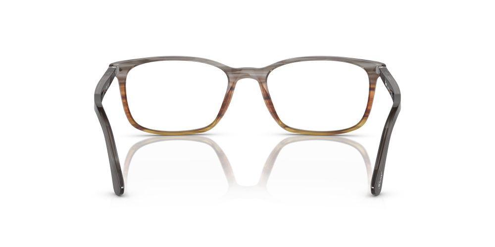 Persol PO3189V mit Gestell Grau gestreift/Braun Verlaufstönung - Bild 5