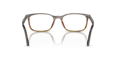 Persol PO3189V mit Gestell Grau gestreift/Braun Verlaufstönung - Bild 5