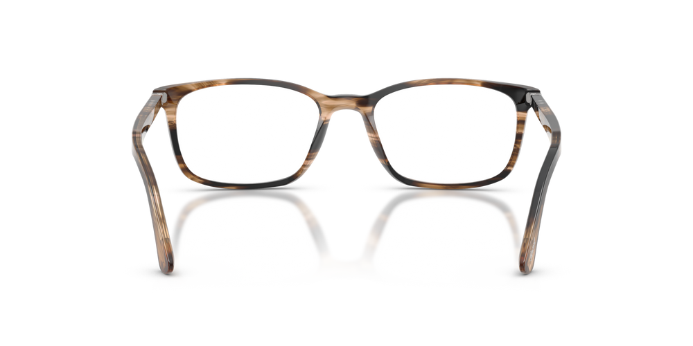 Persol PO3189V con Montura Striped Black &amp; Greish Brown - Imagen 5