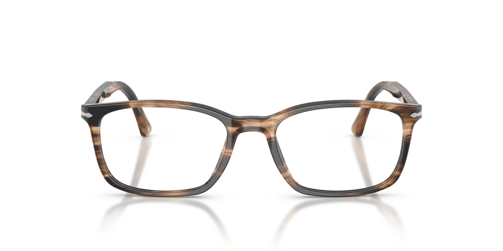 Persol PO3189V con Montatura Striped Black &amp; Greish Brown - Immagine 2