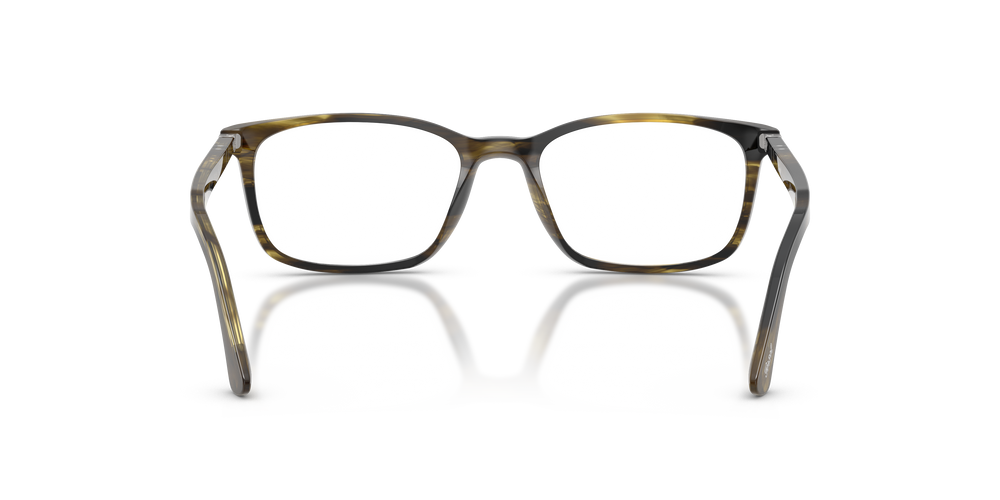 Persol PO3189V with Striped Black &amp; Olive Green Frame - Image 5