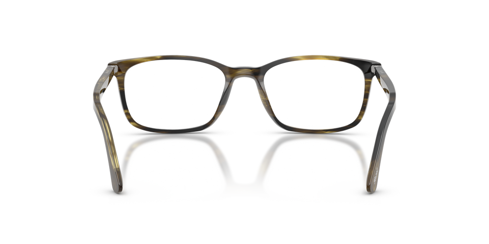 Persol PO3189V with Striped Black &amp; Olive Green Frame - Image 5