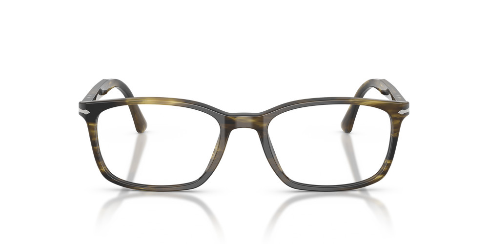 Persol PO3189V with Striped Black &amp; Olive Green Frame - Image 2