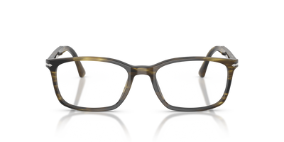 Persol PO3189V with Striped Black &amp; Olive Green Frame - Image 2