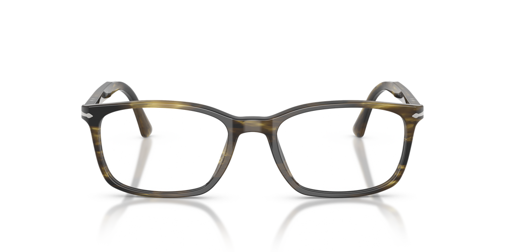 Persol PO3189V with Striped Black &amp; Olive Green Frame - Image 2