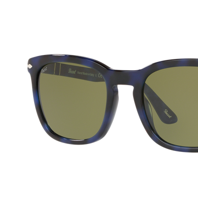Persol PO3193S mit Blau Tortoise Gestell und Grün Gläsern – Variantenbild
