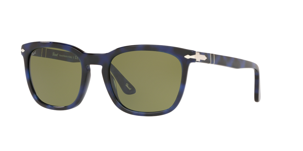 Persol PO3193S mit Blau Tortoise Gestell und Grün Gläsern - Bild 1