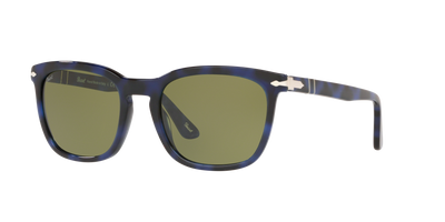 Persol PO3193S mit Blau Tortoise Gestell und Grün Gläsern - Bild 1