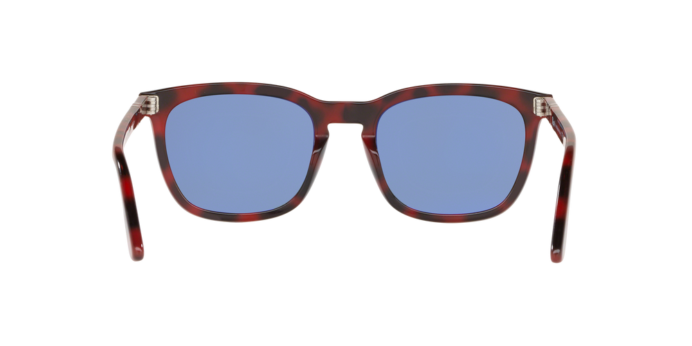 Persol PO3193S con Montatura Rosso tartarugato vintage e Lenti Blu - Immagine 4