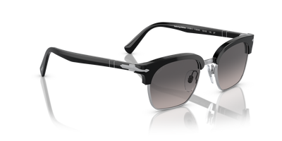Persol PO3199S with Black/Silver Frame and Grey Lenses - Image 3