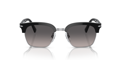 Persol PO3199S with Black/Silver Frame and Grey Lenses - Image 2
