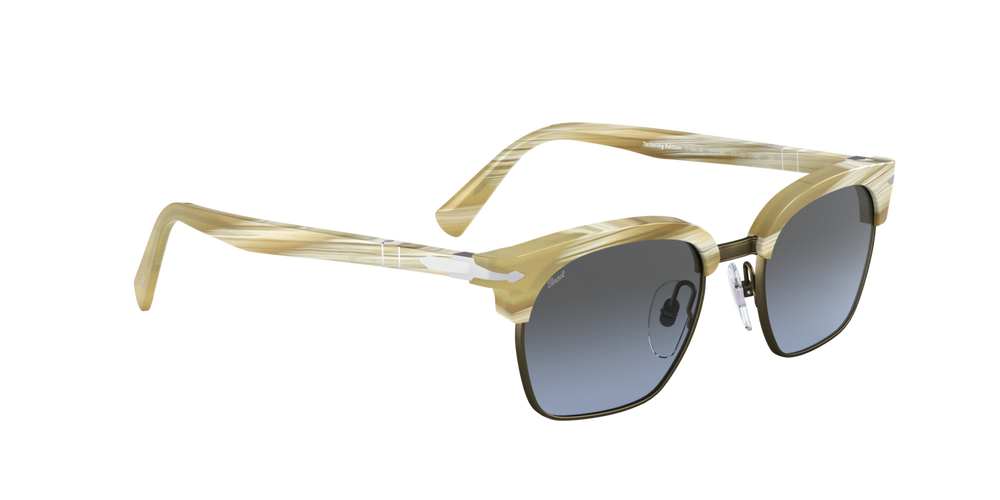 Persol PO3199S with Ivory Frame and Blue Lenses - Image 2