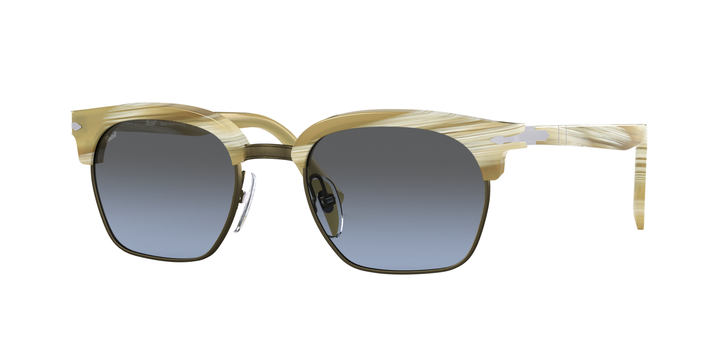 Persol PO3199S avec Monture Ivoire et Verres Bleu - Image 1
