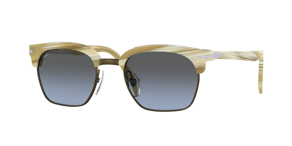 Persol PO3199S with Ivory Frame and Blue Lenses - Image 1