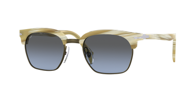 Persol PO3199S with Ivory Frame and Blue Lenses - Image 1