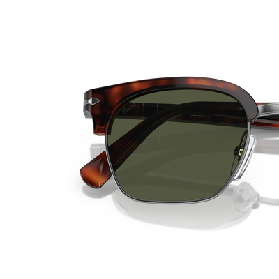 Persol PO3199S with Havana Frame and Green Lenses | Persol® BM