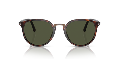 Persol PO3210S with Havana Frame and Green Lenses - Image 2