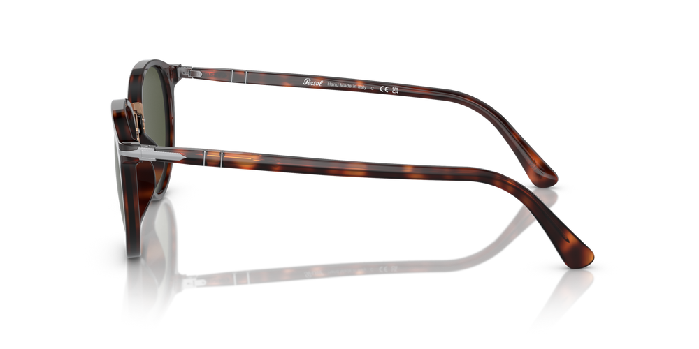 Persol PO3210S with Havana Frame and Green Lenses - Image 3
