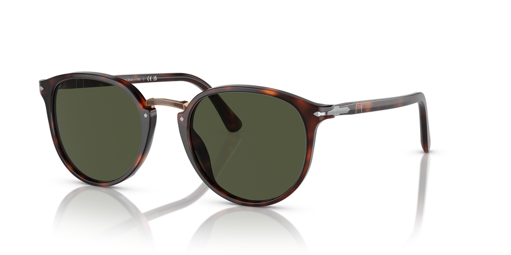 Persol PO3210S con Montatura Havana e Lenti Verde - Immagine 1
