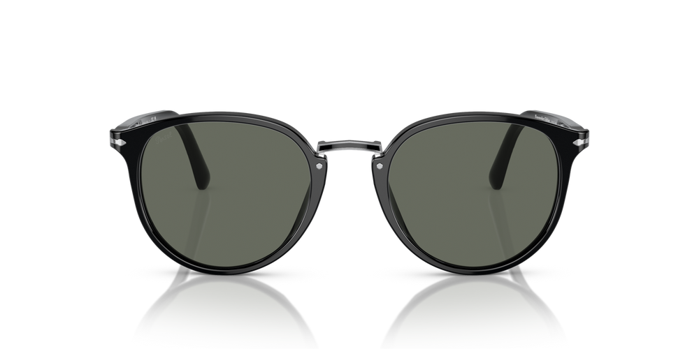 Persol PO3210S with Black Frame and Green Lenses - Image 2