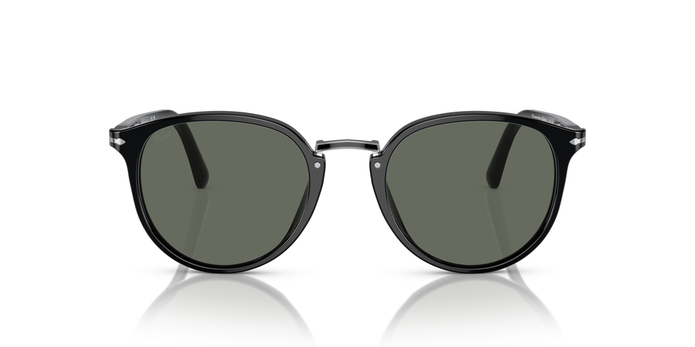 Persol PO3210S with Black Frame and Green Lenses - Image 2