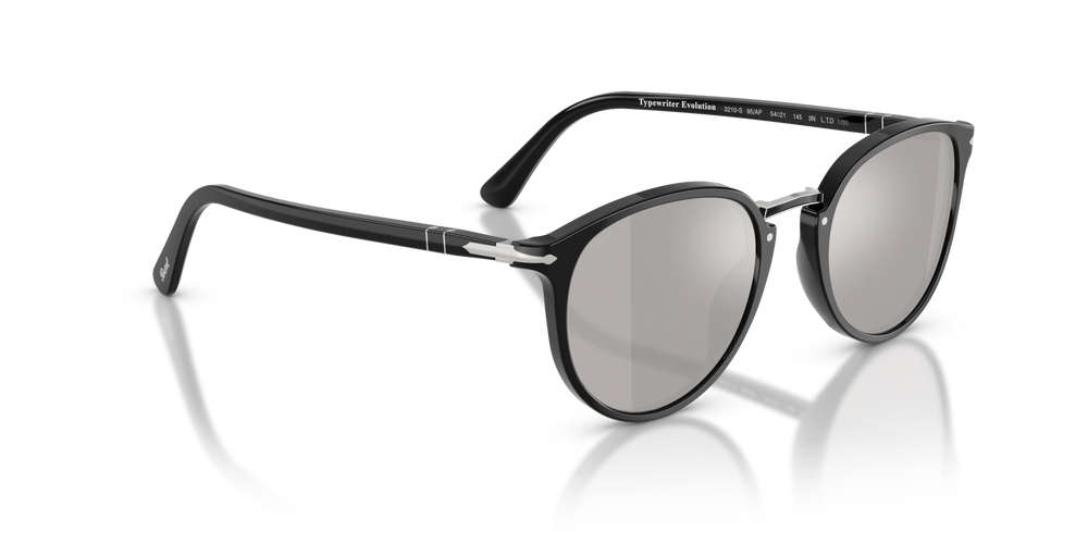 Persol PO3210S - Exclusive avec Monture Noir et Verres Argent - Image 3