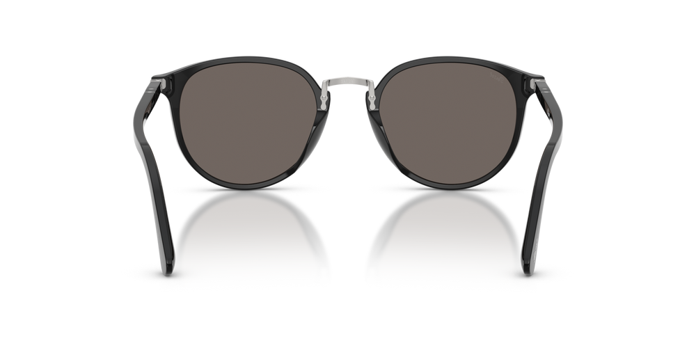 Persol PO3210S - Exclusive avec Monture Noir et Verres Argent - Image 5