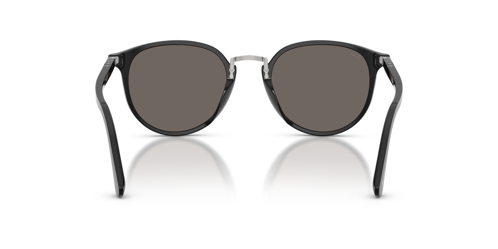 Persol PO3210S - Exclusive mit Schwarz Gestell und Silber Gläsern - Bild 5