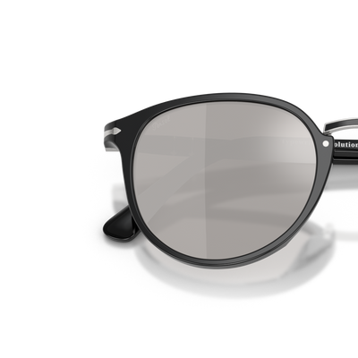 Persol PO3210S - Exclusive avec Monture Noir et Verres Argent – Image variante