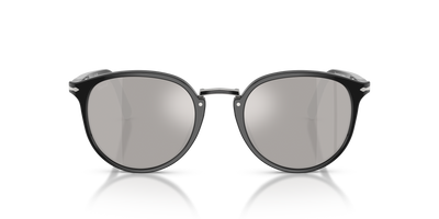 Persol PO3210S - Exclusive avec Monture Noir et Verres Argent - Image 2